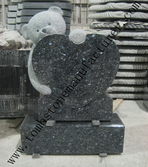 teddy bear headstone2